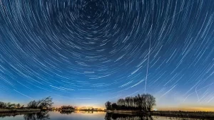 Night sky and celestial events